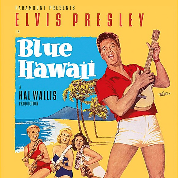 Blue Hawaii Vintage-Style Poster | 11x17 Print | Pacifica Island Prints - Picture 2 of 4